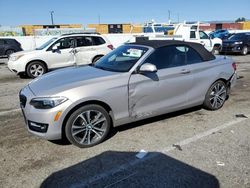 Salvage cars for sale at Van Nuys, CA auction: 2017 BMW 230I