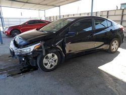 KIA Forte lx salvage cars for sale: 2017 KIA Forte LX