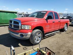 Salvage cars for sale at Brighton, CO auction: 2003 Dodge RAM 1500 ST