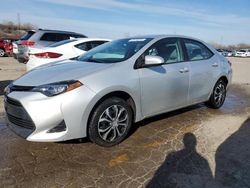 Salvage cars for sale at Chicago Heights, IL auction: 2017 Toyota Corolla L