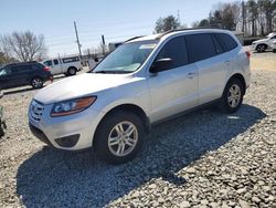 Vehiculos salvage en venta de Copart Mebane, NC: 2011 Hyundai Santa FE GLS