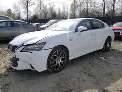 Salvage cars for sale at Waldorf, MD auction: 2014 Lexus GS 350