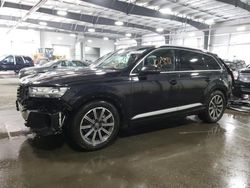 Salvage cars for sale at Ham Lake, MN auction: 2017 Audi Q7 Prestige