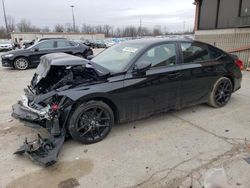 Salvage cars for sale at Fort Wayne, IN auction: 2022 Honda Civic Sport