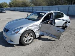 Salvage cars for sale at Las Vegas, NV auction: 2015 Infiniti Q40