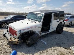 Salvage cars for sale at Memphis, TN auction: 2018 Jeep Wrangler Unlimited Sport