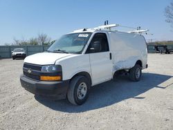 Salvage cars for sale from Copart Kansas City, KS: 2022 Chevrolet Express G2500