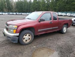 Salvage cars for sale from Copart Graham, WA: 2008 Chevrolet Colorado