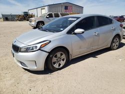 Salvage cars for sale from Copart Amarillo, TX: 2018 KIA Forte LX