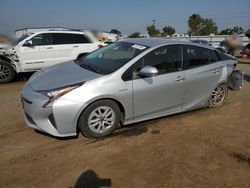 Salvage cars for sale from Copart San Diego, CA: 2016 Toyota Prius