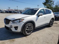 Salvage cars for sale from Copart Lexington, KY: 2016 Mazda CX-5 GT