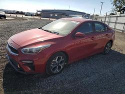 Salvage cars for sale at San Diego, CA auction: 2021 KIA Forte FE