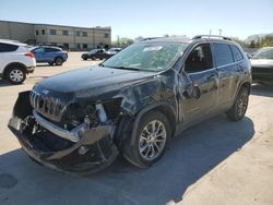 Jeep salvage cars for sale: 2019 Jeep Cherokee Latitude Plus