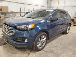 Salvage cars for sale at Milwaukee, WI auction: 2020 Ford Edge Titanium