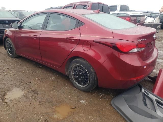 2016 Hyundai Elantra SE