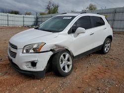 Salvage cars for sale from Copart Oklahoma City, OK: 2015 Chevrolet Trax LTZ