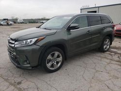 Salvage cars for sale from Copart Kansas City, KS: 2018 Toyota Highlander Limited