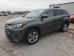 Salvage cars for sale at Kansas City, KS auction: 2018 Toyota Highlander Limited