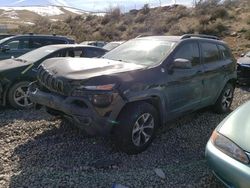 Jeep salvage cars for sale: 2018 Jeep Cherokee Trailhawk