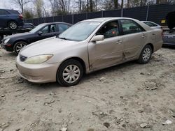 Salvage cars for sale from Copart Waldorf, MD: 2006 Toyota Camry LE