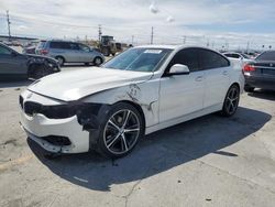 Salvage cars for sale from Copart Sun Valley, CA: 2018 BMW 430I Gran Coupe