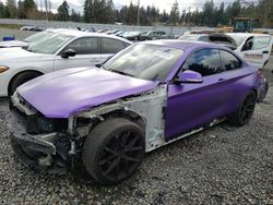 BMW M2 salvage cars for sale: 2018 BMW M2