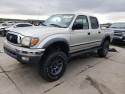Salvage cars for sale at Grand Prairie, TX auction: 2001 Toyota Tacoma Double Cab