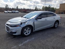 Chevrolet Malibu salvage cars for sale: 2019 Chevrolet Malibu LS