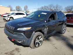 Salvage cars for sale at Moraine, OH auction: 2014 Jeep Cherokee Trailhawk