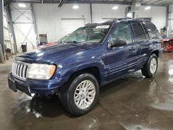 Jeep Grand Cherokee salvage cars for sale: 2004 Jeep Grand Cherokee Limited