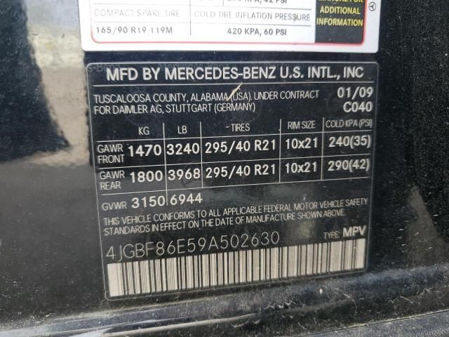 2009 Mercedes-Benz GL 550 4matic