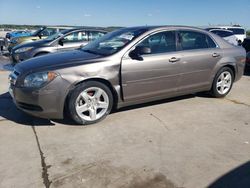 Salvage cars for sale at Grand Prairie, TX auction: 2012 Chevrolet Malibu LS