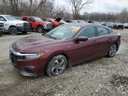 Salvage cars for sale at Des Moines, IA auction: 2019 Honda Insight EX