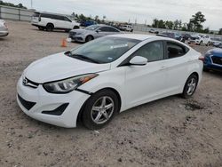 Salvage cars for sale at Houston, TX auction: 2016 Hyundai Elantra SE