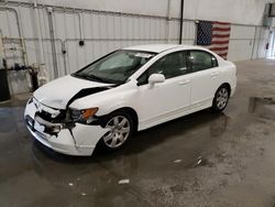 Honda salvage cars for sale: 2007 Honda Civic LX