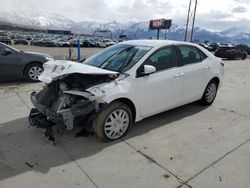 Salvage cars for sale from Copart Farr West, UT: 2014 Toyota Corolla L