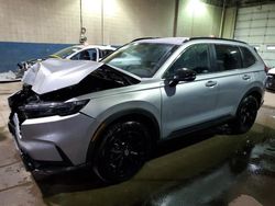 Salvage cars for sale at Woodhaven, MI auction: 2023 Honda CR-V Sport