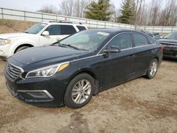 Salvage cars for sale at Davison, MI auction: 2017 Hyundai Sonata SE