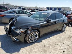 Infiniti salvage cars for sale: 2023 Infiniti Q50 Luxe