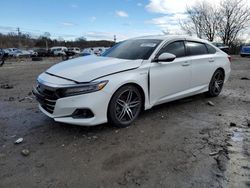 Salvage cars for sale from Copart Baltimore, MD: 2021 Honda Accord Touring Hybrid