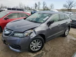 Salvage cars for sale at Bridgeton, MO auction: 2017 Acura RDX Technology