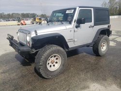 Vehiculos salvage en venta de Copart Dunn, NC: 2010 Jeep Wrangler Sport