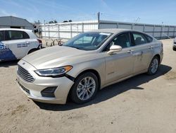 Ford Fusion SEL salvage cars for sale: 2019 Ford Fusion SEL