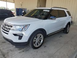 Salvage cars for sale at Homestead, FL auction: 2018 Ford Explorer XLT