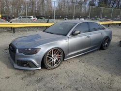 Salvage cars for sale at Waldorf, MD auction: 2013 Audi S6