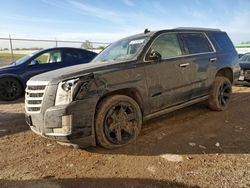 Salvage cars for sale from Copart Houston, TX: 2018 Cadillac Escalade Premium Luxury