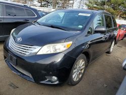 Toyota Sienna XLE salvage cars for sale: 2011 Toyota Sienna XLE