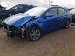 Salvage cars for sale from Copart Elgin, IL: 2017 Hyundai Elantra SE