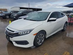 Honda Civic LX Vehiculos salvage en venta: 2018 Honda Civic LX