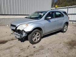 Salvage cars for sale from Copart West Mifflin, PA: 2012 Chevrolet Equinox LS